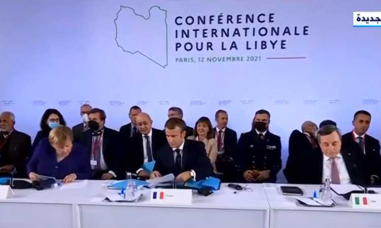 مؤتمر باريس الدولى حول ليبيا