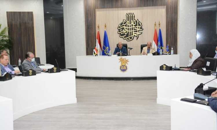 وزير التنمية المحلية ومحافظ أسوان