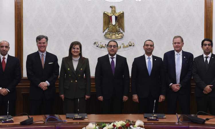 مدبولى يستقبل ممثلى تحالف الشركات الأمريكية