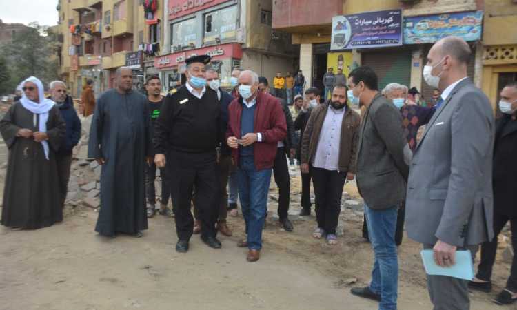 جولات محافظ الجيزة