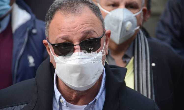الخطيب في جنازة إبراهيم حجازي 1