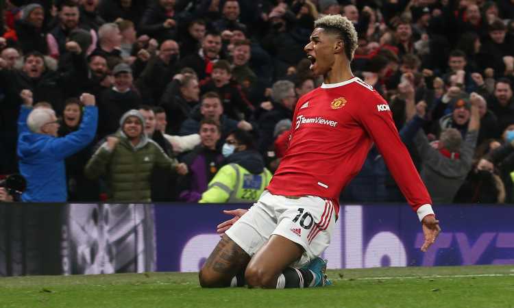 مانشستر يونايتد يصعق ويستهام بهدف راشفورد