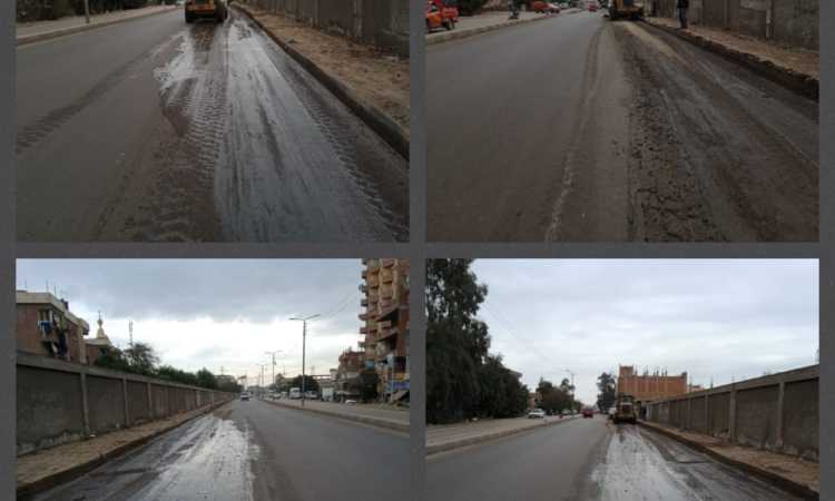 رصف حى جنوب الجيزة