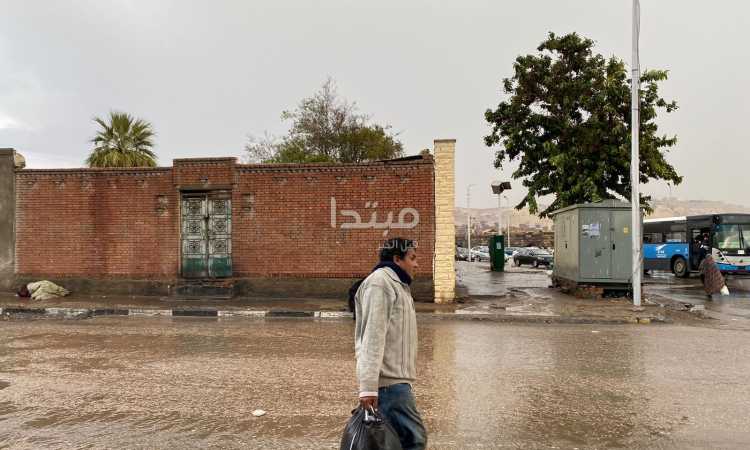 سقوط أمطار متفاوتة الشدة  - صورة أرشيفية