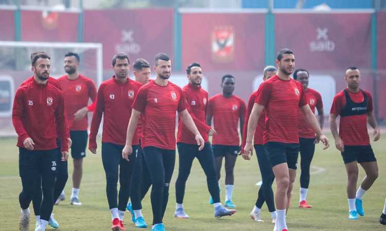 محمود متولى تدريبات الأهلى