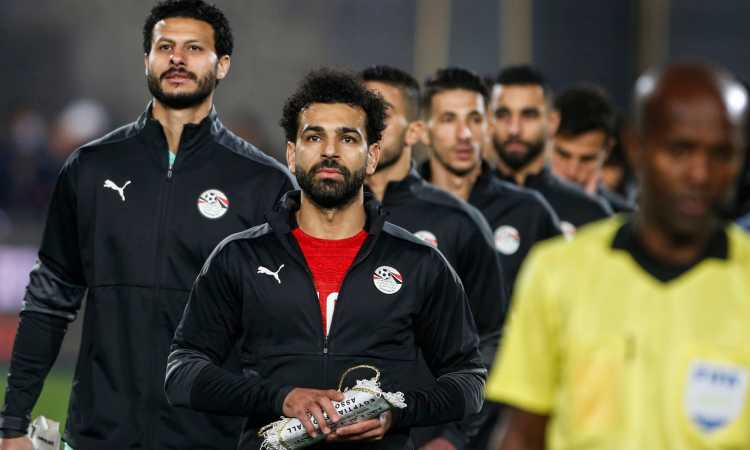 محمد صلاح ومحمد الشناوى منتخب مصر