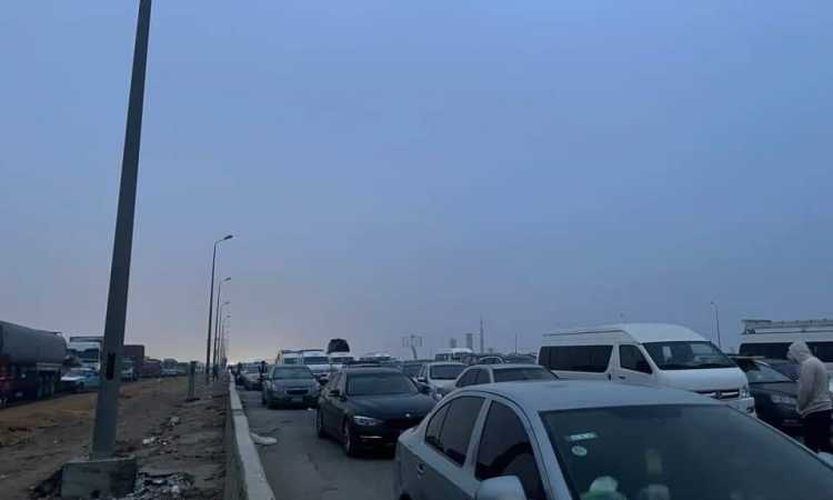 كثافات مرورية بمحاور الإسكندرية