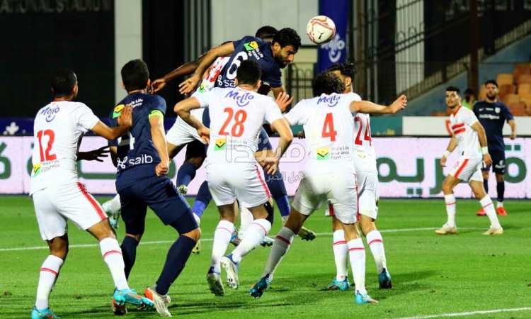 الزمالك وإنبى