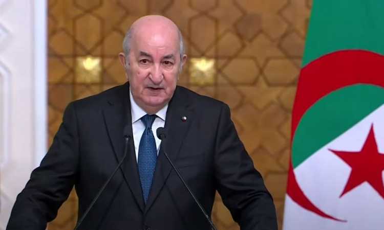 الرئيس الجزائرى عبد المجيد تبون