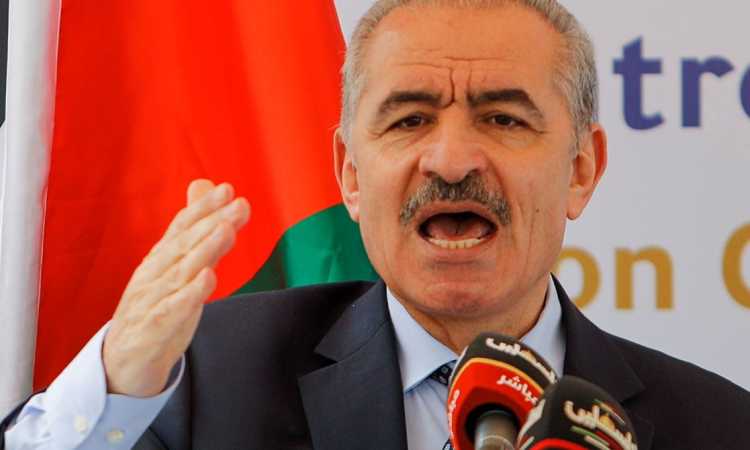 رئيس الوزراء الفلسطينى محمد اشتية