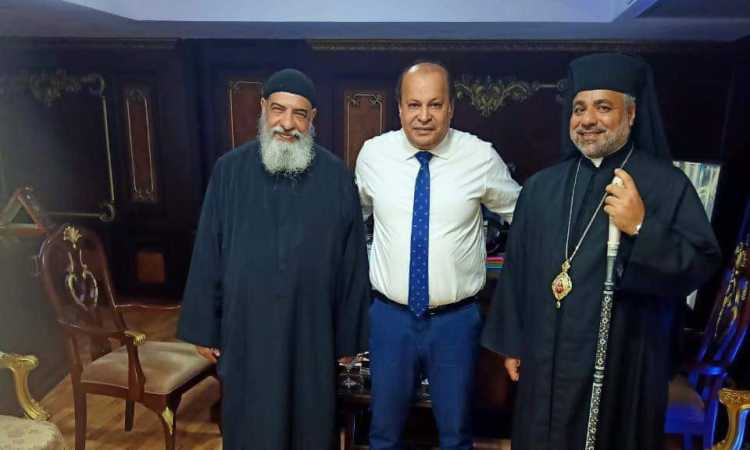 الأنبا عمانوئيل يهنئ القيادات الأمنية بمحافظة البحر الأحمر بعيد الأضحى