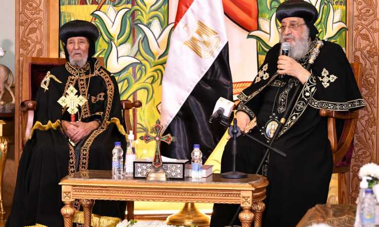 البابا تواضروس وبطريرك أريتريا