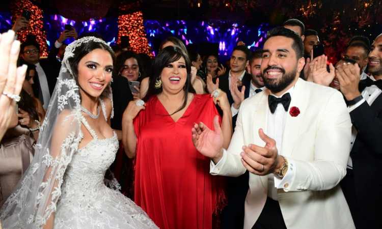 حفل زفاف ابنة شقيق عادل إمام
