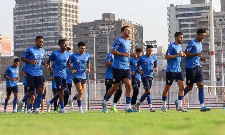 جانب من مران الزمالك