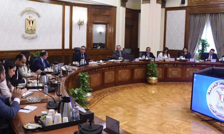 اجتماع مدبولى مع عدد من الوزراء