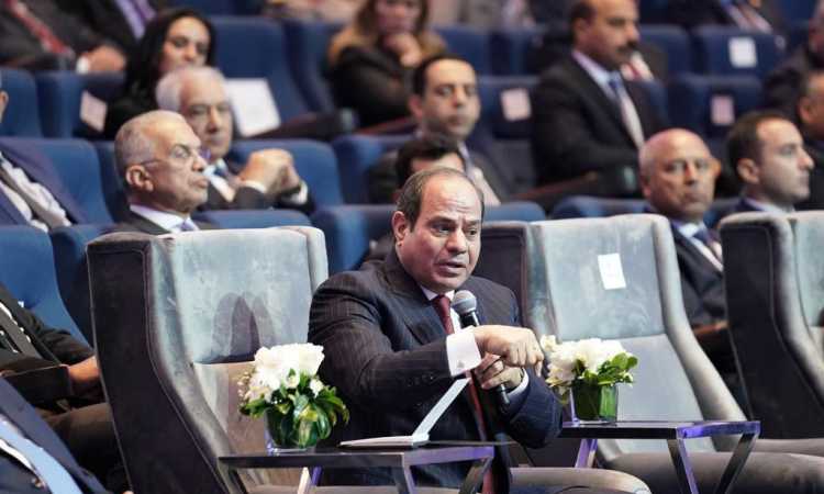 الرئيس السيسى خلال المؤتمر الاقتصادى «مصر 2022»