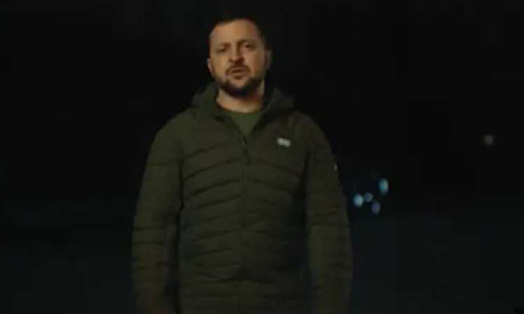 الرئيس الأوكرانى فولوديمير زيلينسكى
