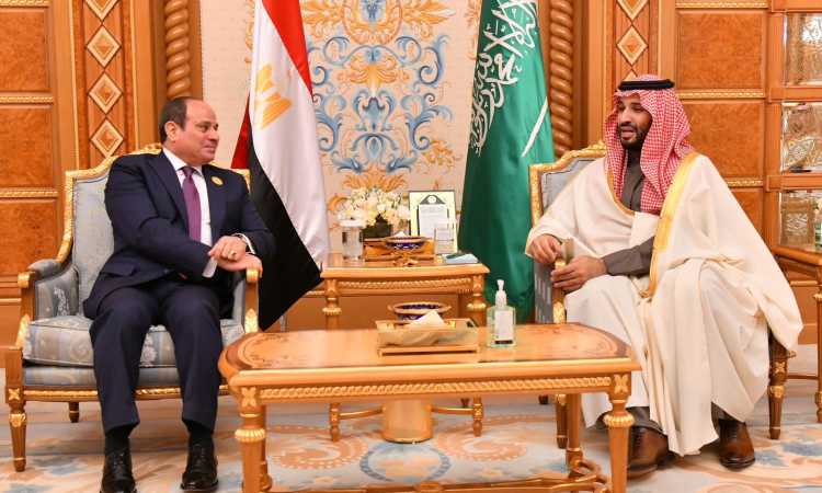 الرئيس السيسى وولى العهد السعودى