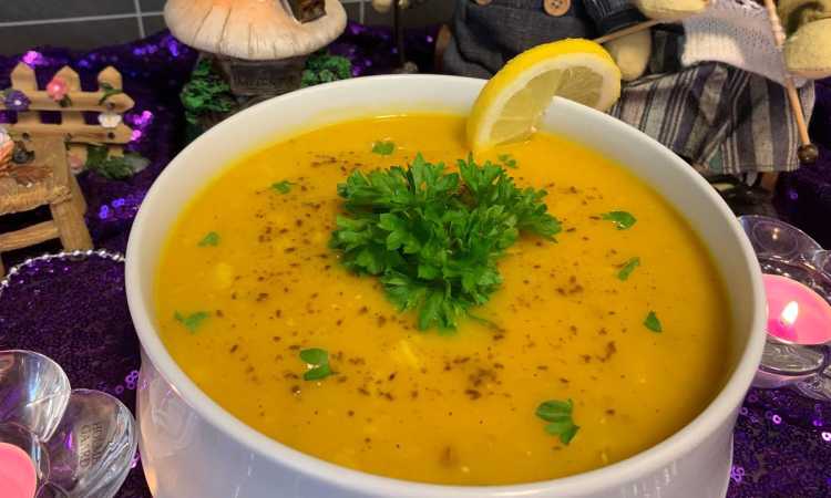 طريقة عمل شوربة الشوفان بالجزر