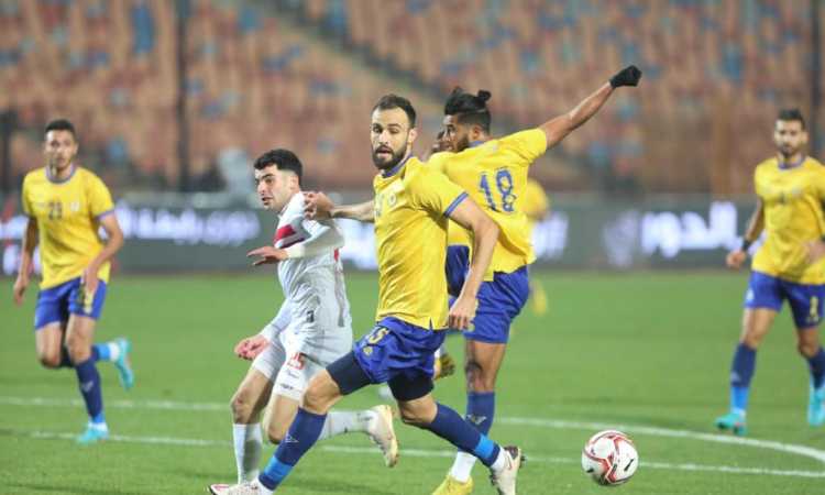 مباراة الزمالك والإسماعيلى