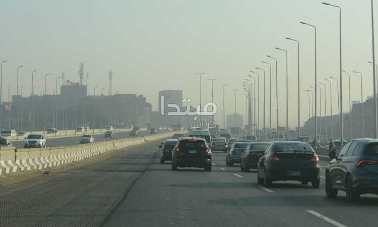 كاميرا «مبتدا» ترصد السيولة المرورية أعلى الدائرى