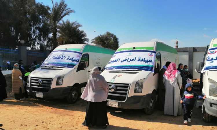 قوافل حياة كريمة الصحية