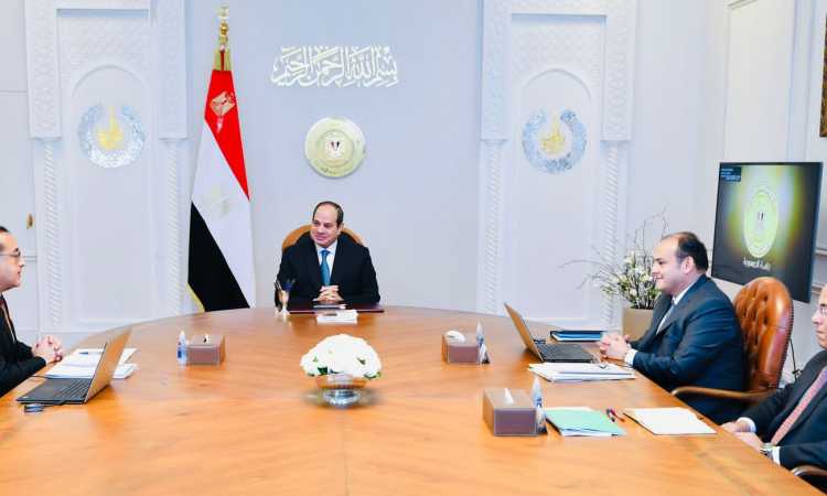 اجتماع الرئيس عبدالفتاح السيسى
