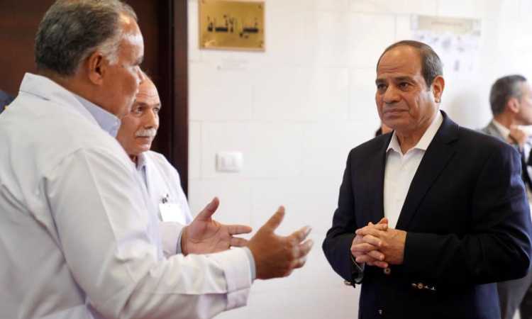 السيسي فى المنيا