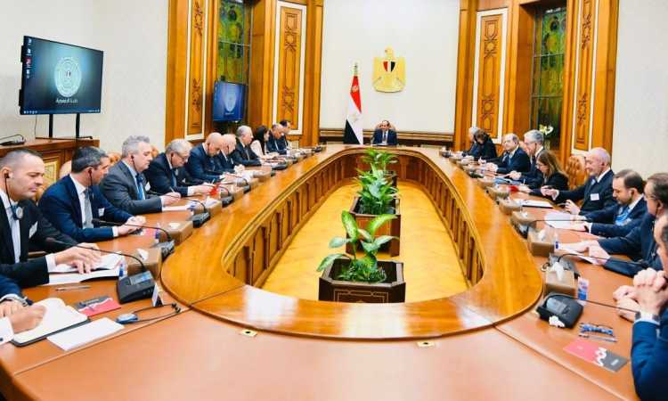 اجتماع الرئيس السيسى