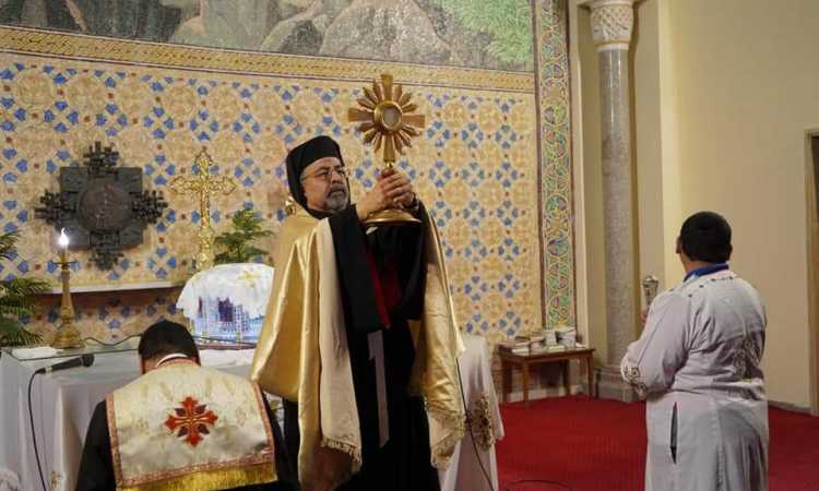 اليوم القداس الختامى لرياضة الصوم الأربعينى