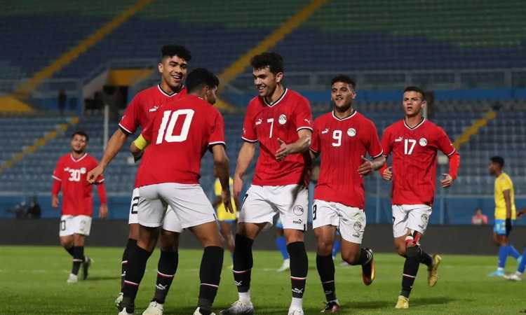 المنتخب الأولمبى