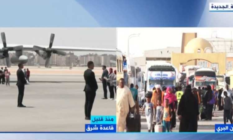 عودة المصريين من السودان