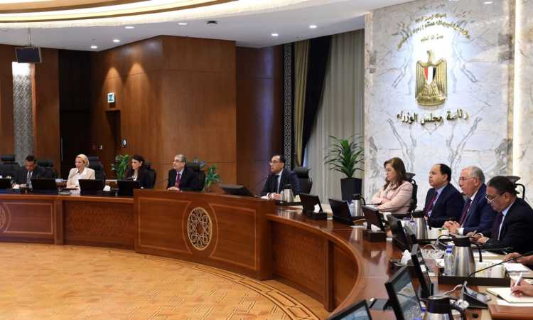اجتماع مدبولى مع الوزراء