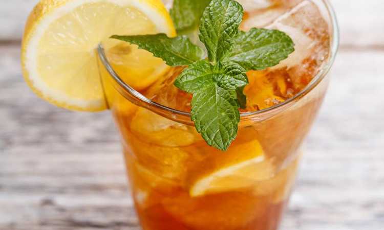 آيس تى بالنعناع