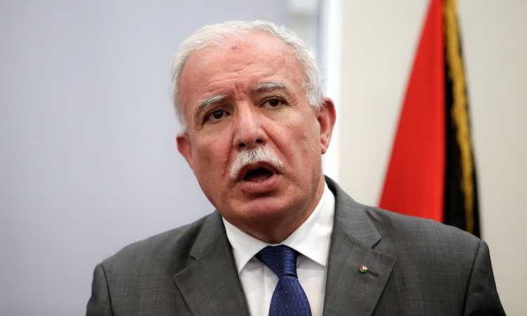 وزير الخارجية والمغتربين الفلسطينى رياض المالكى