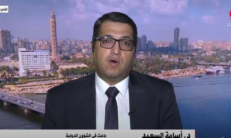 الدكتور أسامة السعيد باحث فى الشؤون الدولية