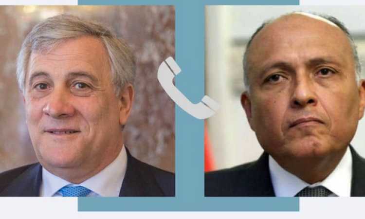 وزير الخارجية ونظيره الإيطالي
