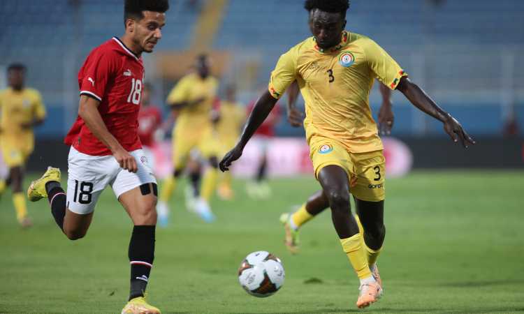 مصطفى فتحي في مباراة مصر وإثيوبيا