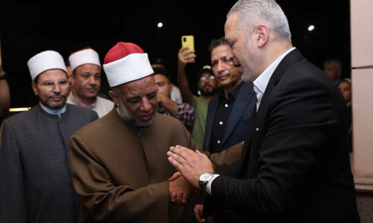 عزاء والدة تامر أمين