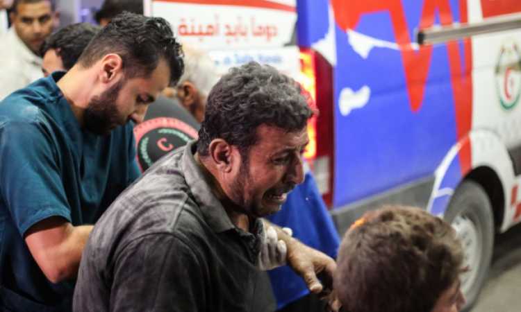 قصف مستشفى المعمداني
