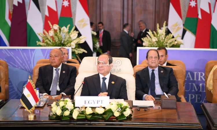 السيسي يستقبل قادة العالم في قمة القاهرة للسلام