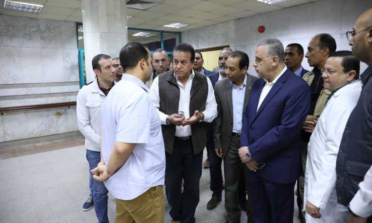 جولة وزير الصحة بسوهاج