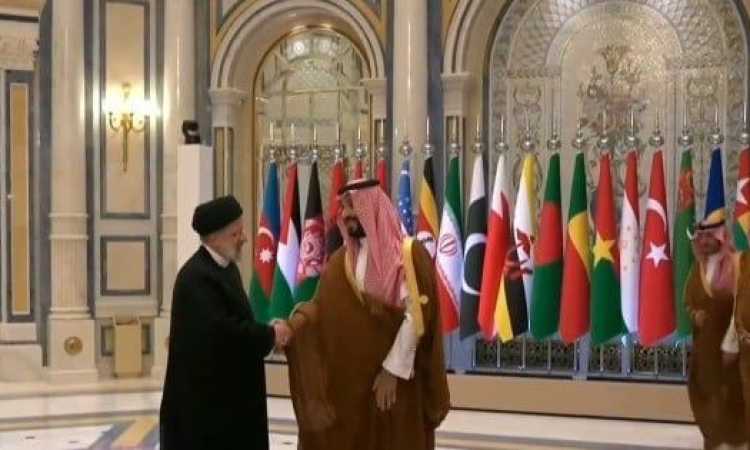 بن سلمان يستقبل رئيسي