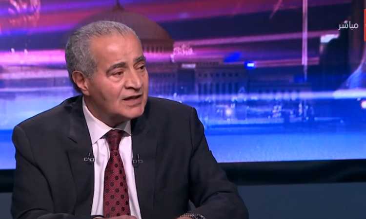 وزير التموين خلال الحوار