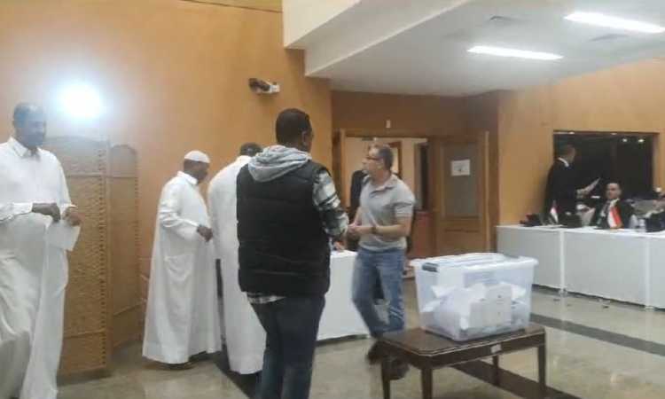 توافد المصريين للمشاركة في الانتخابات الرئاسية بقطر
