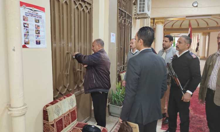 فتح باب التصويت بدير مواس المنيا