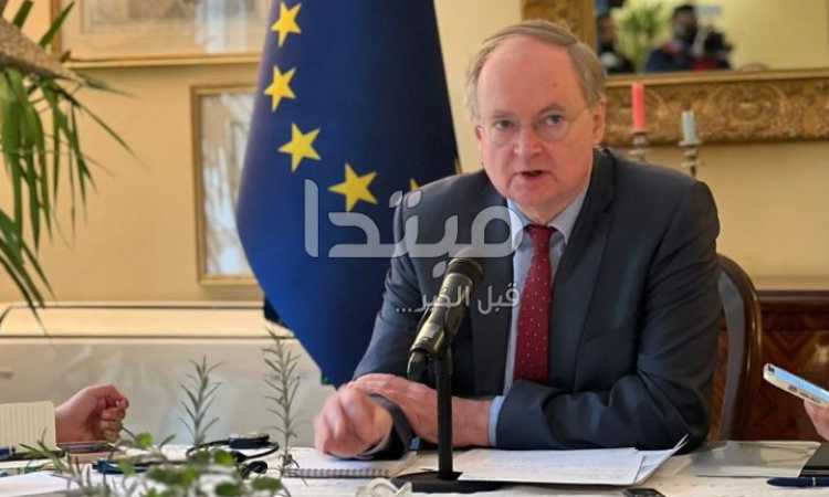 السفير كريستيان بيرجر سفير الاتحاد الأوروبي بالقاهرة