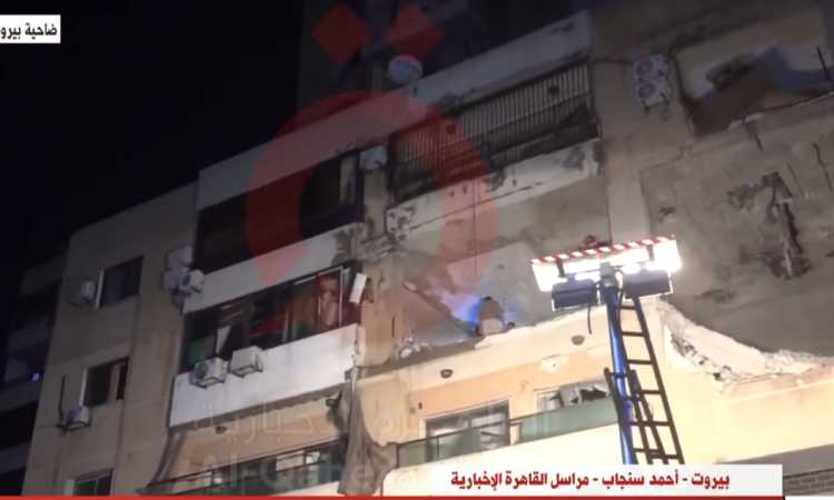 مبنى استهداف العراوري في لبنان