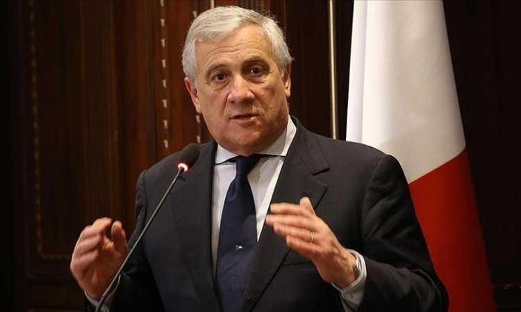 أنطونيو تايانى، وزير خارجية إيطاليا