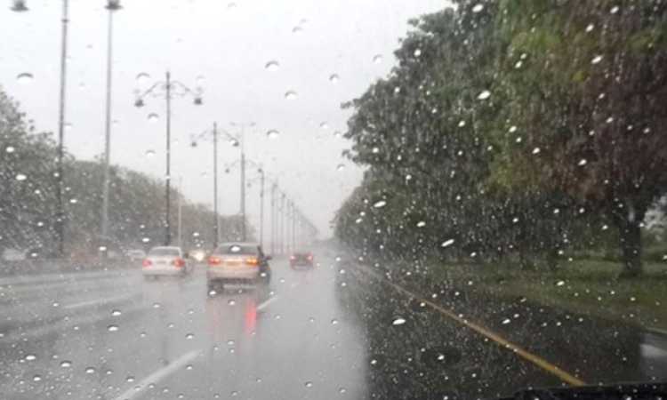 سقوط أمطار اليوم